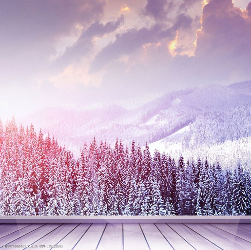 冬季美景图片图片 图行天下素材网